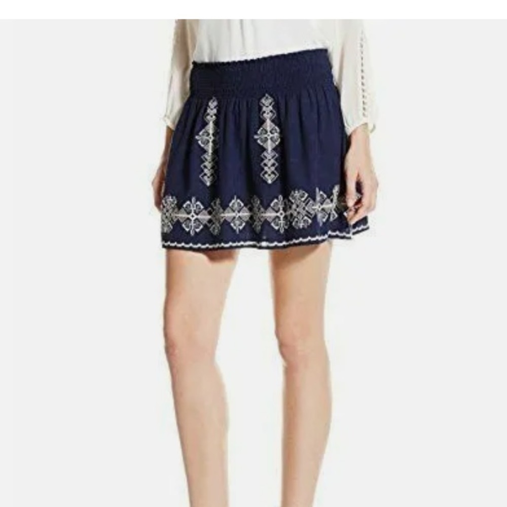 Joie Almanza embroidered skirt
